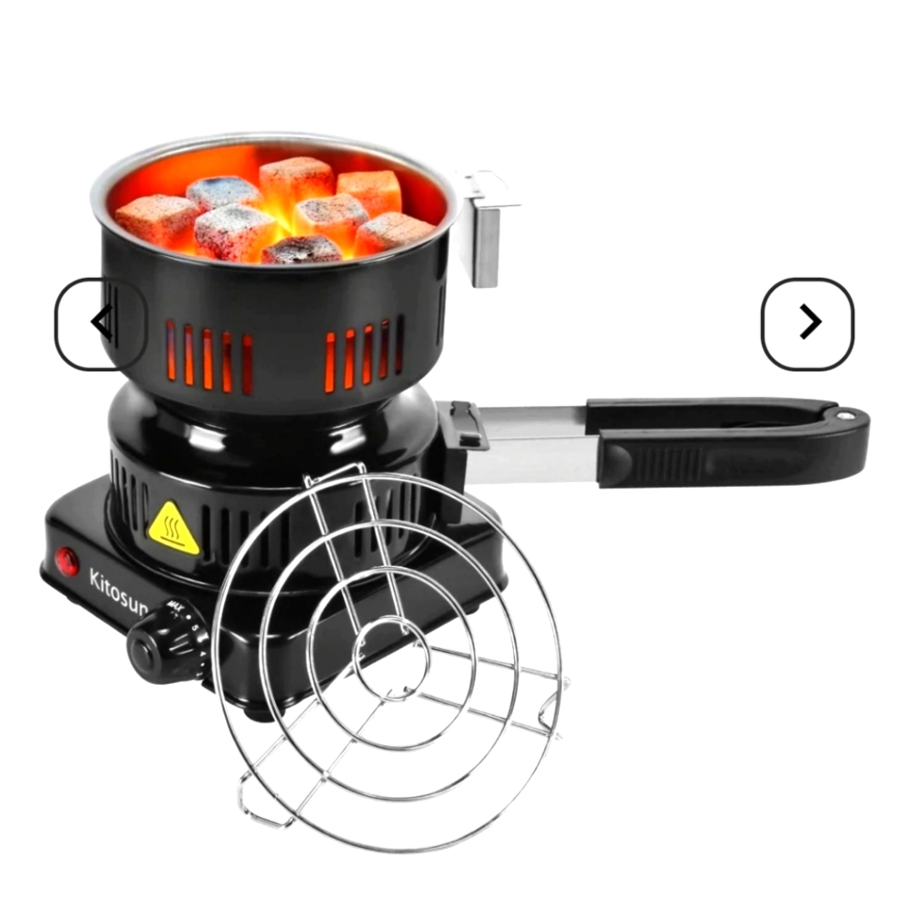 Electric Stove Hookah Coal Burners - ETL Approved Hot Plate Charcoal Starter for